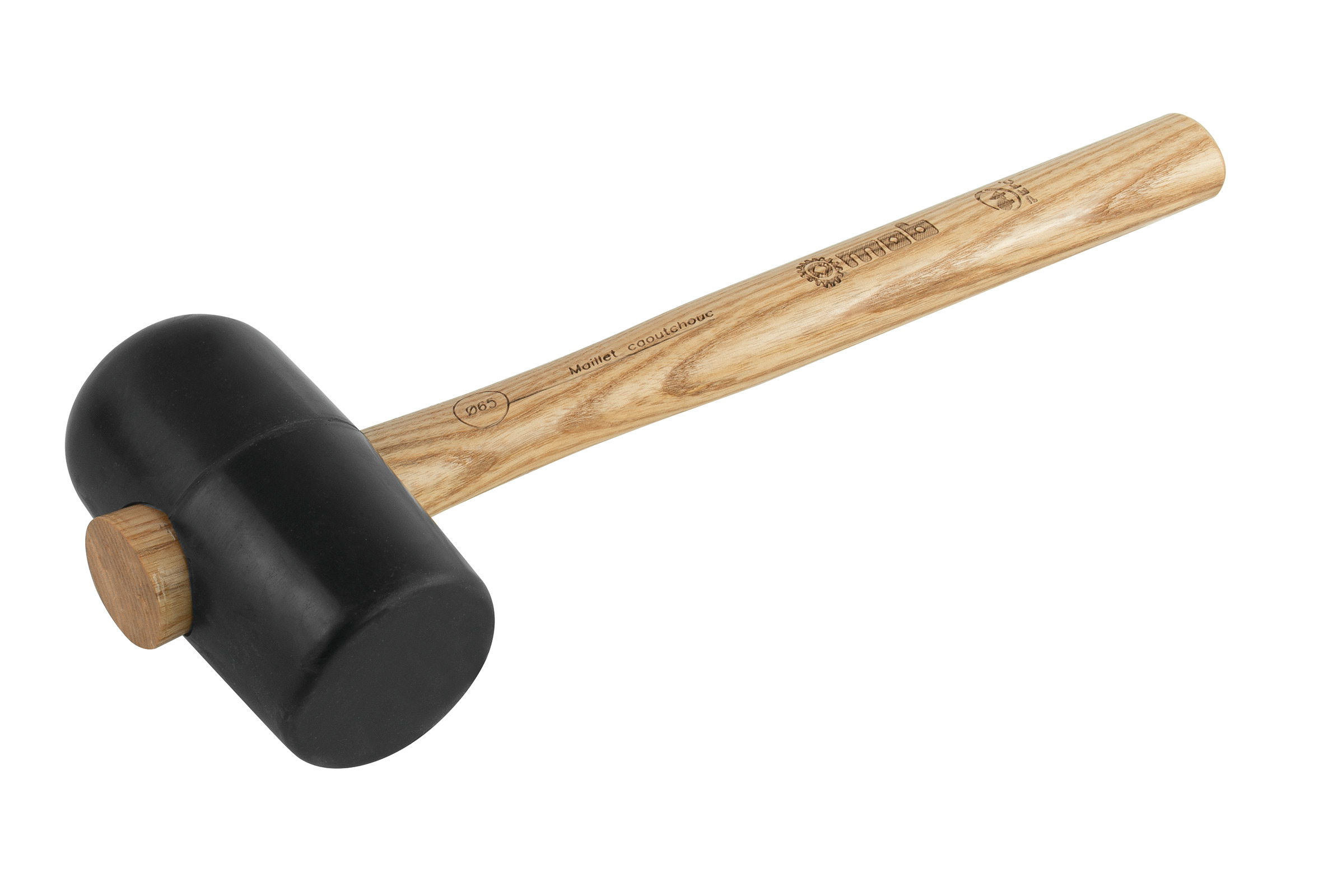 RUBBER MALLET - HALF-ROUND