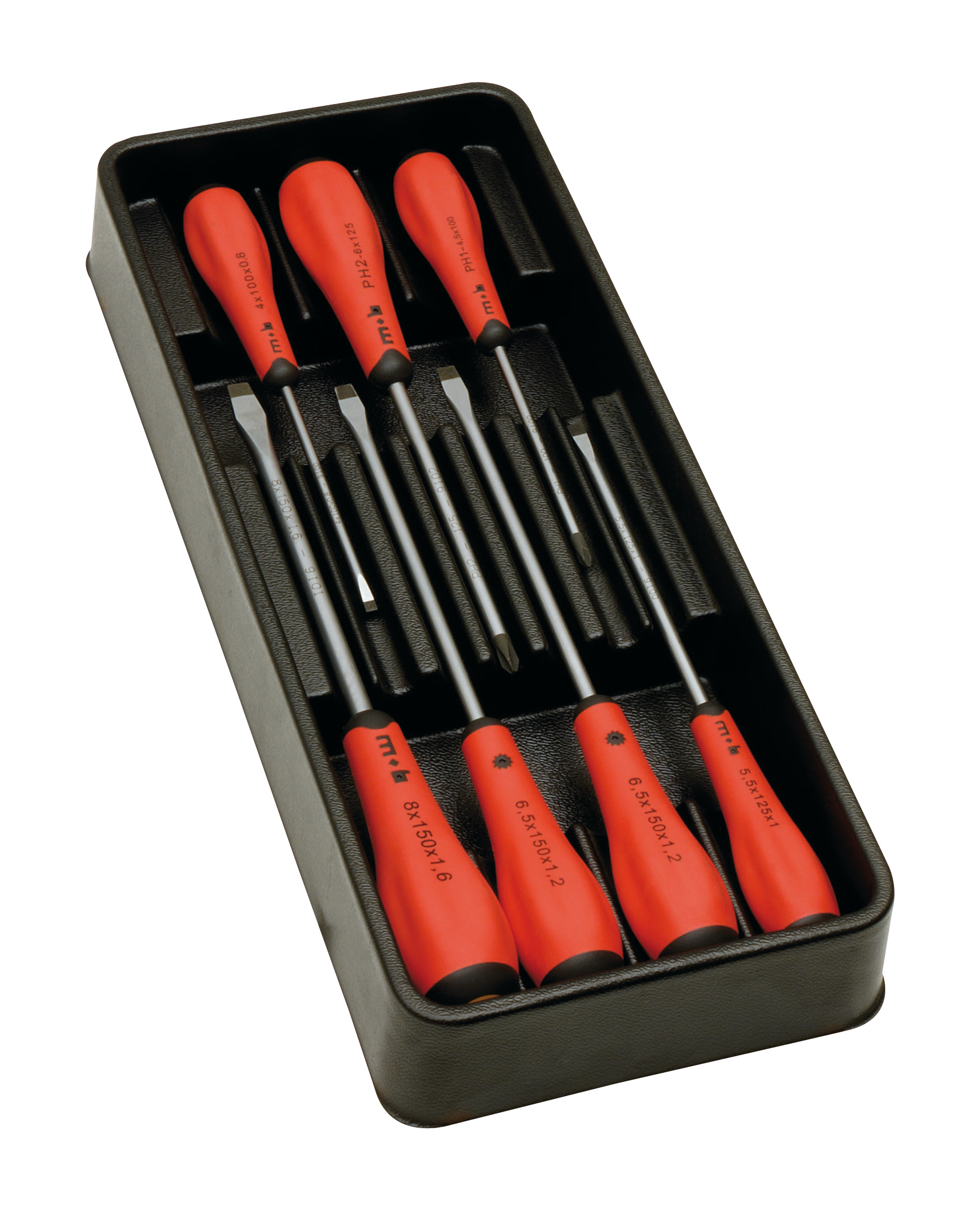 Modul PVC cu 7 surubelnite maner bimaterial cu PH