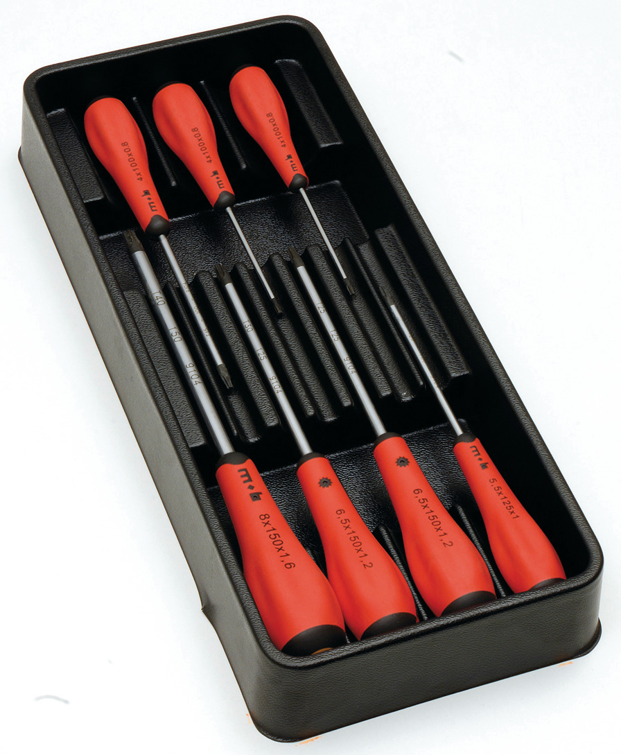 Modul PVC cu 7 surubelnite Torx maner bimaterial