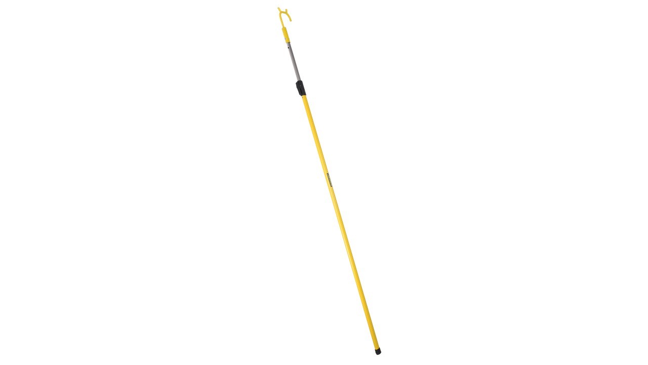 Carlig cu maner telescopic, nanovib