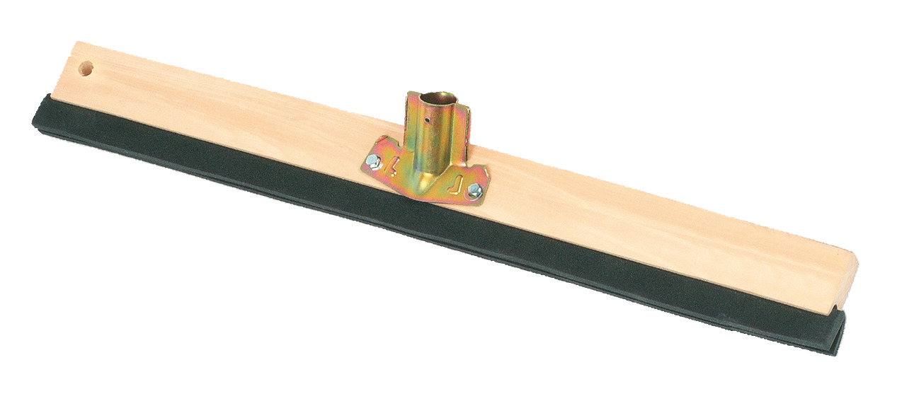 WOODEN SQUEEGEE WITH STEEL SLEEVE