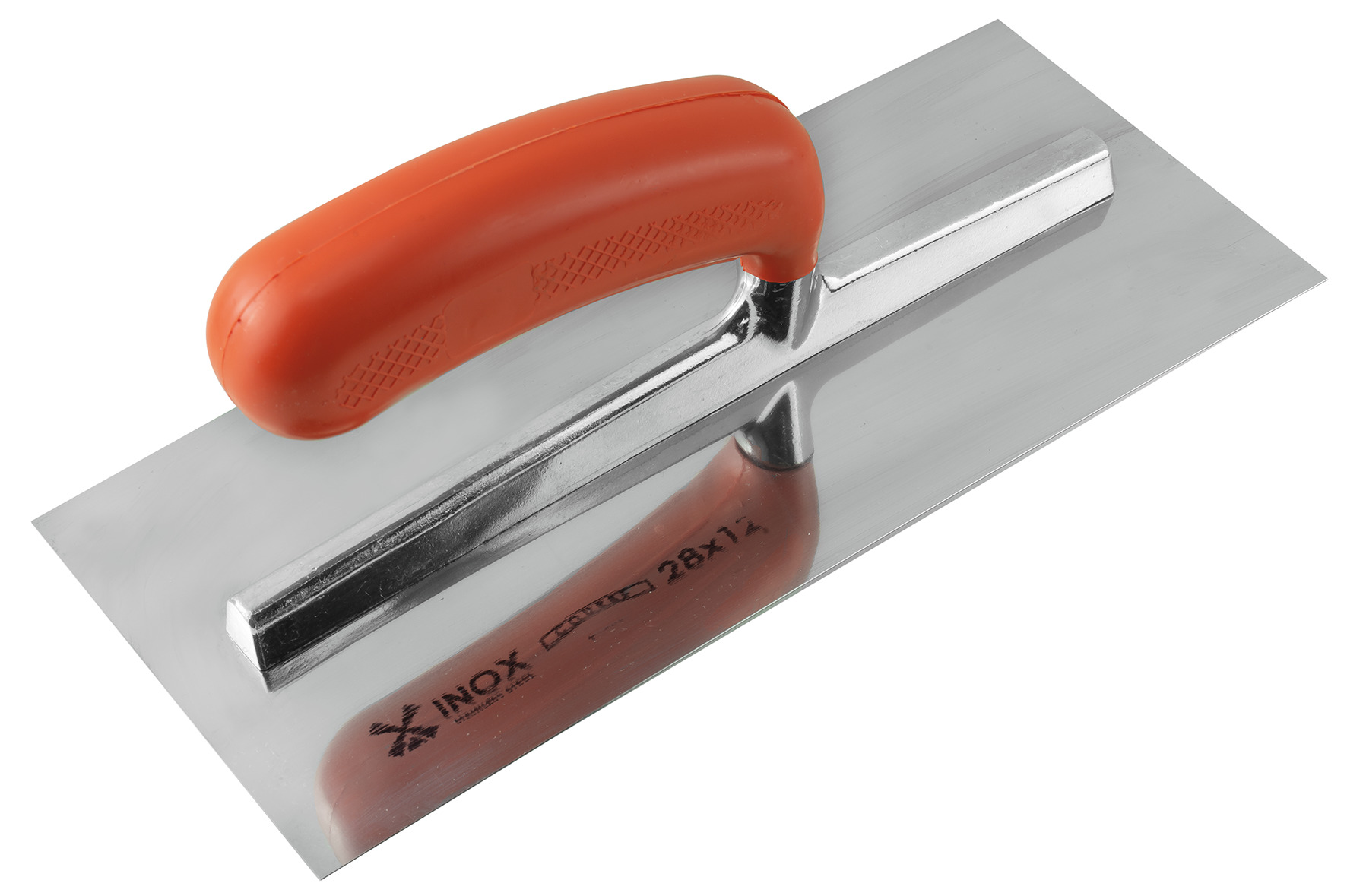 GLETIERĂ INOX CU LAMĂ CURBATĂ, MONTATOR GIPS-CARTON