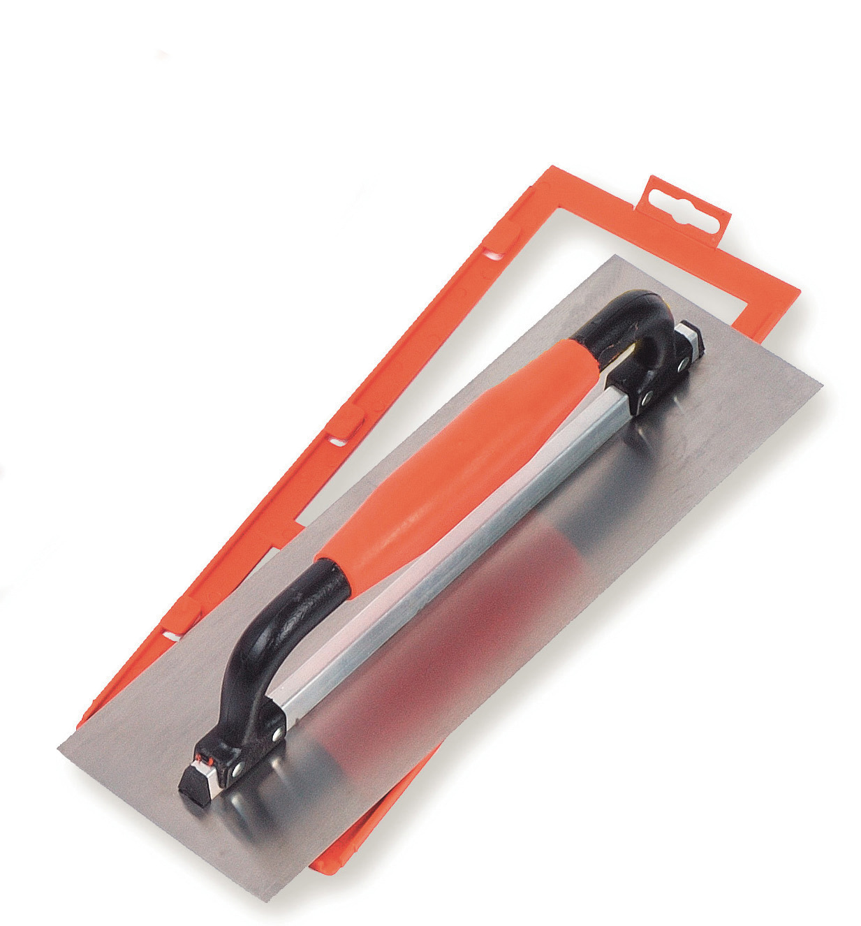 GLETIERĂ INOX CU LAMĂ TEȘITĂ, MONTURĂ DIN ALUMINIU, MÂNER ÎNCHIS