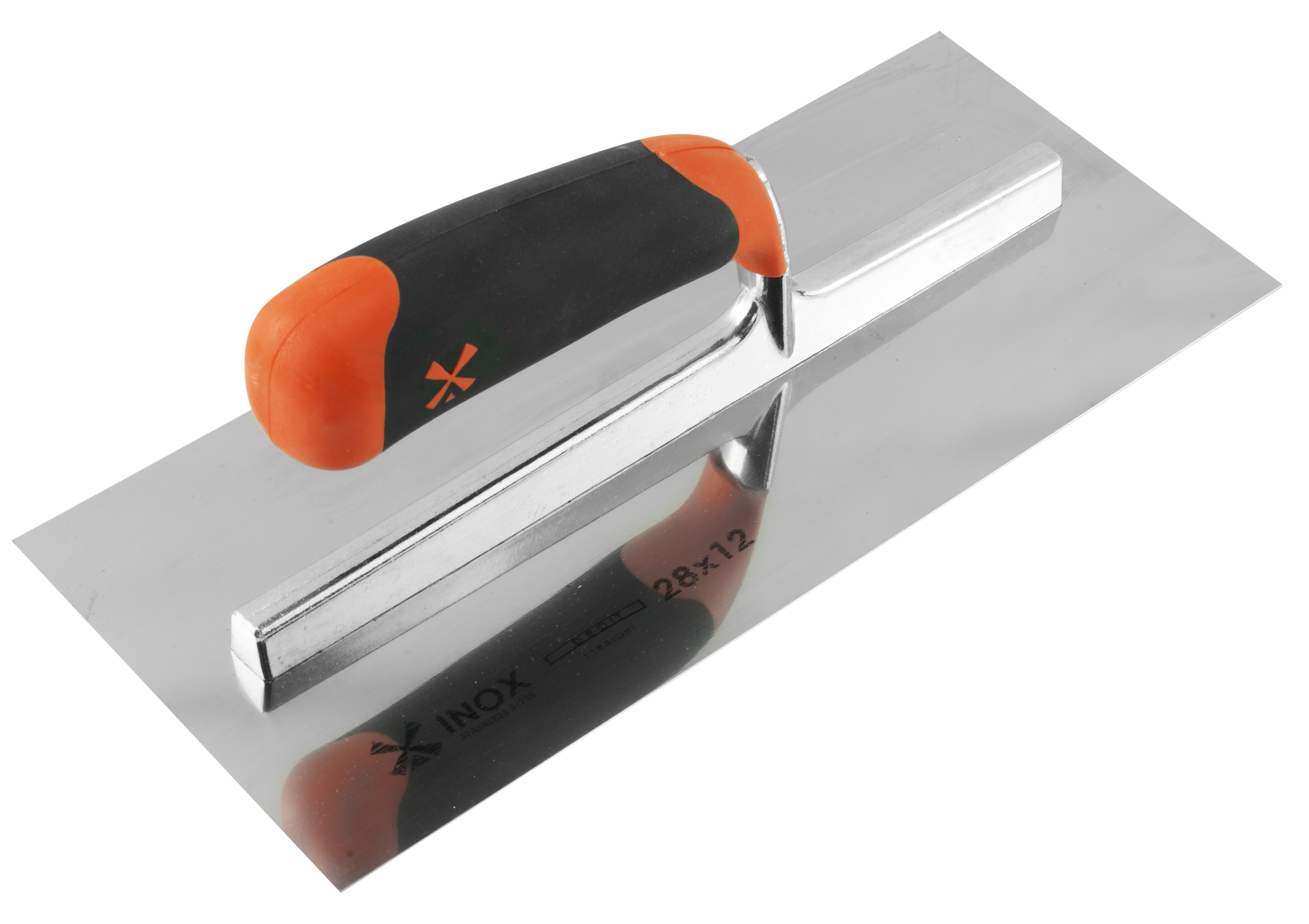 GLETIERĂ INOX CU MONTURĂ DE ALUMINIU, MÂNER BIMATERIAL
