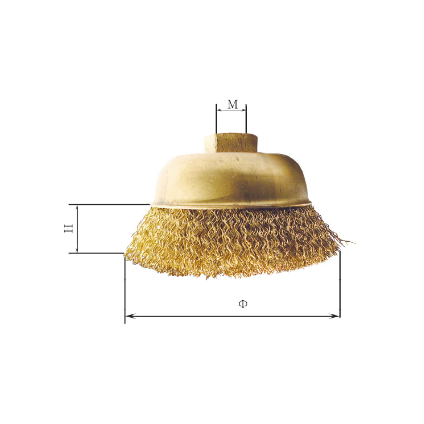 Perie de sarma in forma de cupa - AEX