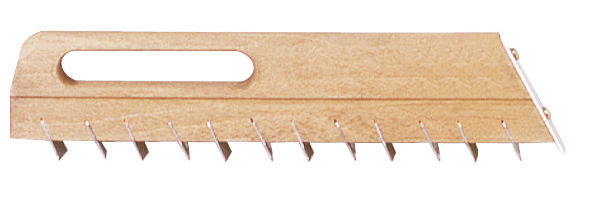 Drisca lamelara dintata pentru piatra moale