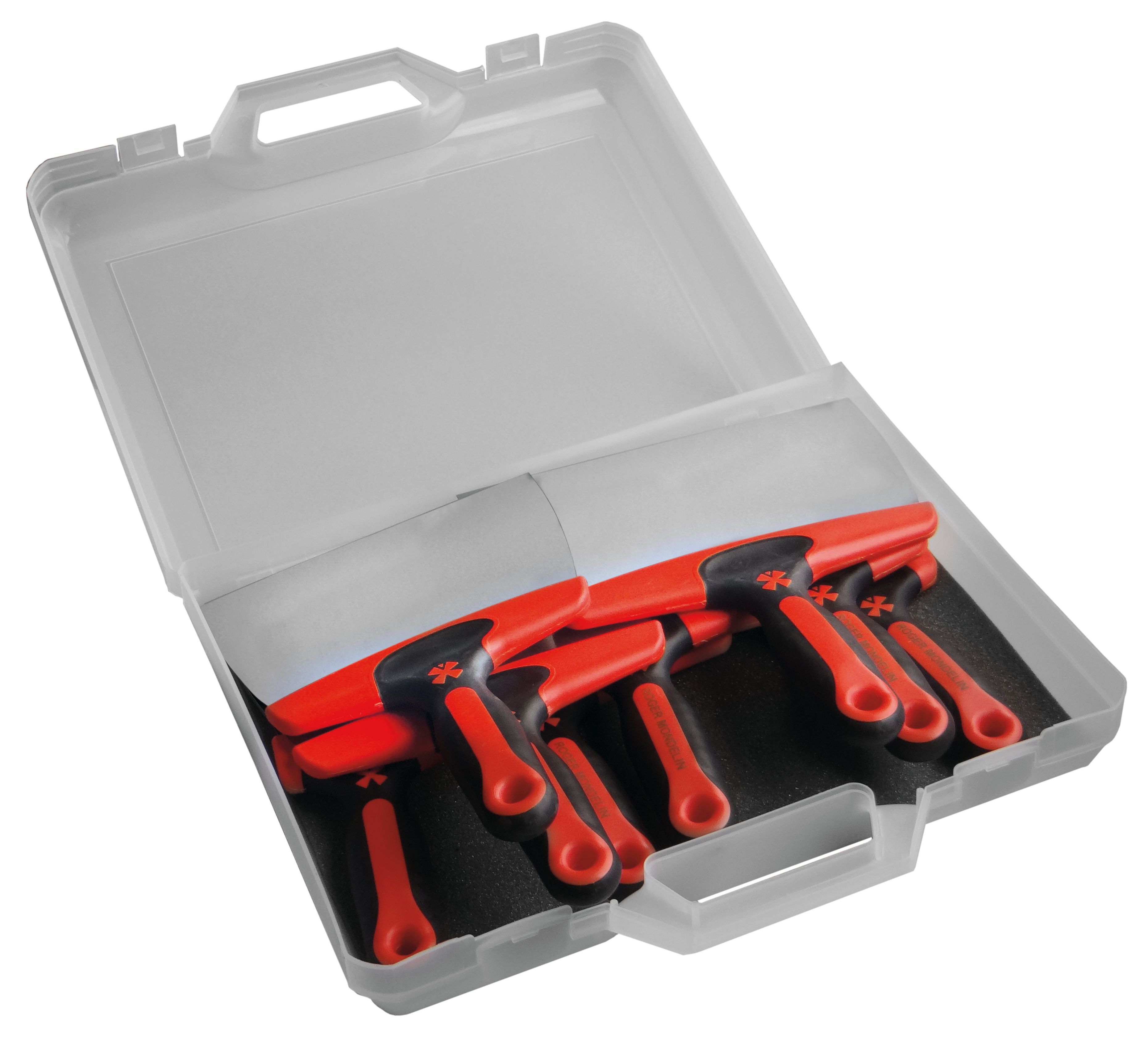 SET 8 ȘPACLURI INOX, SERIA PREMIUM