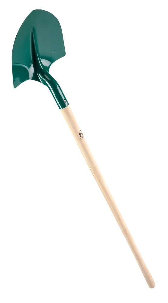 Round shovels, 100% PEFC certified wooden 110 cm handle