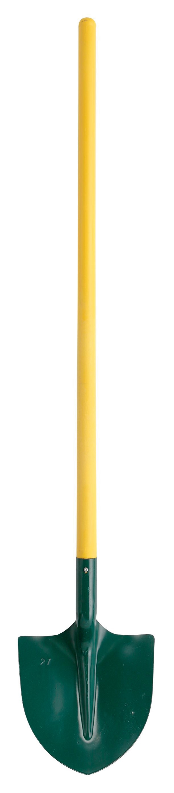 Round shovels, compositube 117 cm handle