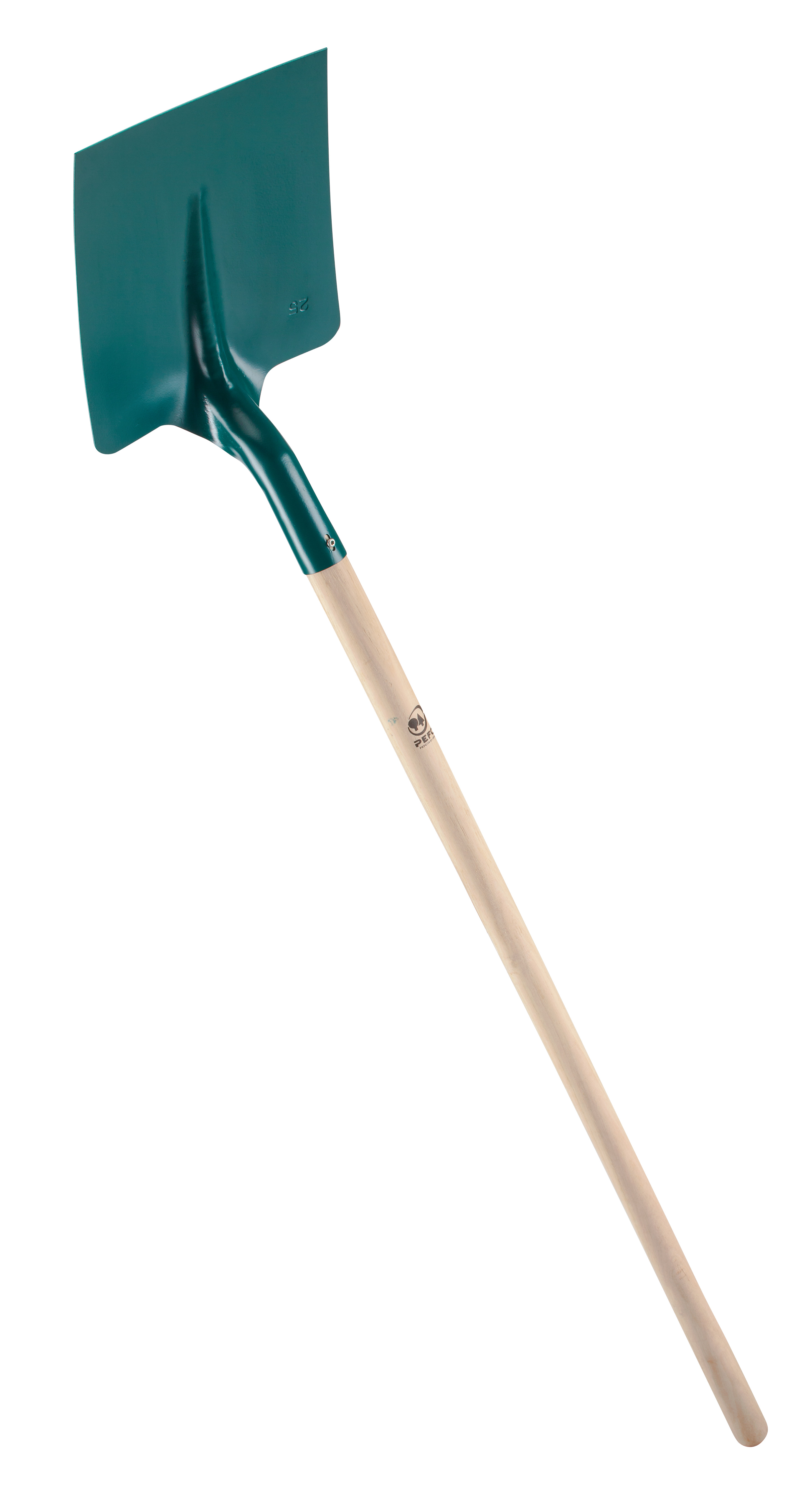 Square shovel 25 cm, 100% PEFC certified wooden 110 cm handle
