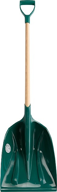 Polymer Vmax shovel, 100% PEFC certified wooden 90 cm handle + plastic handle