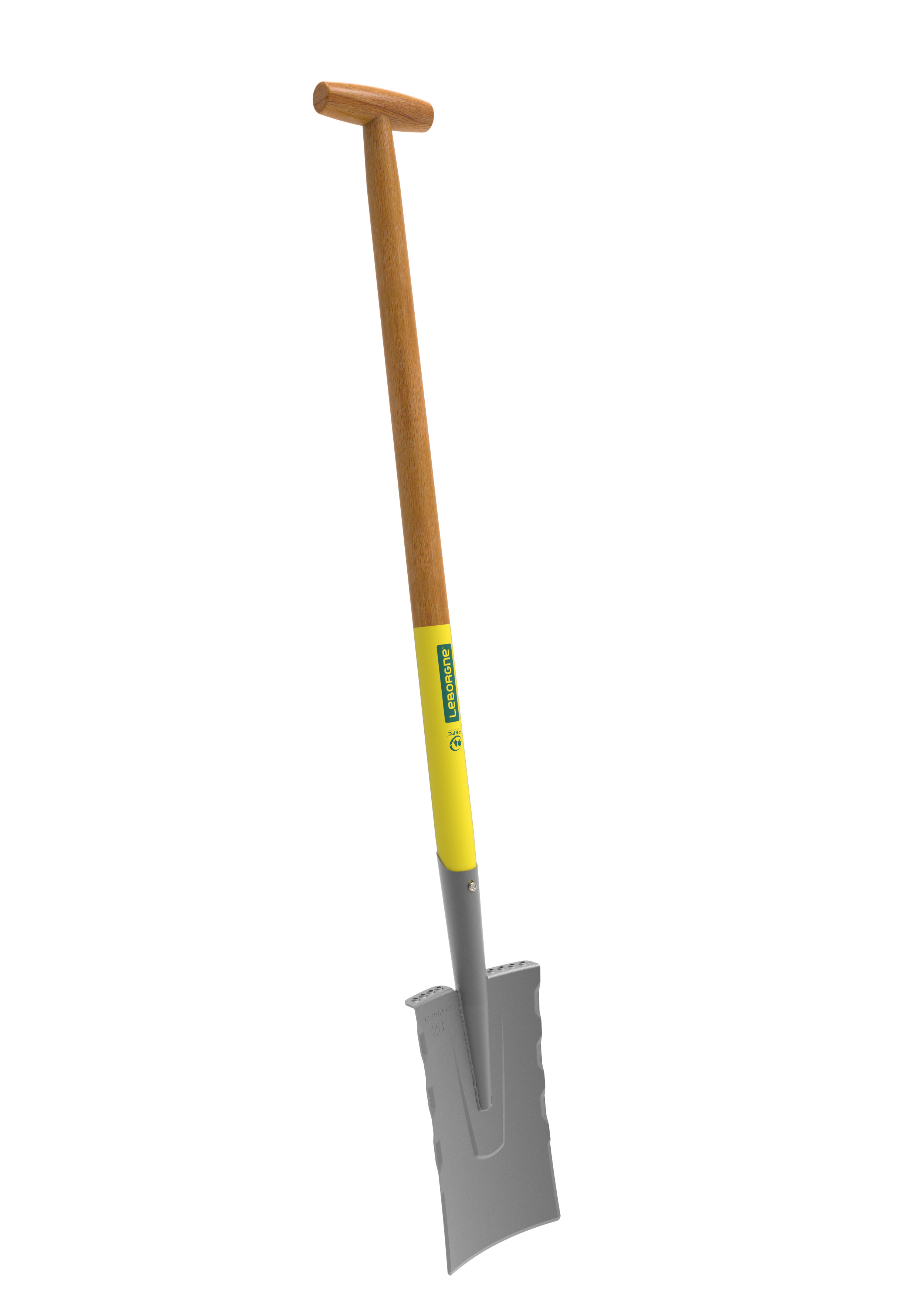 Cazma slefuita model Nord DUOPRO 28 cm cu capat in forma de T