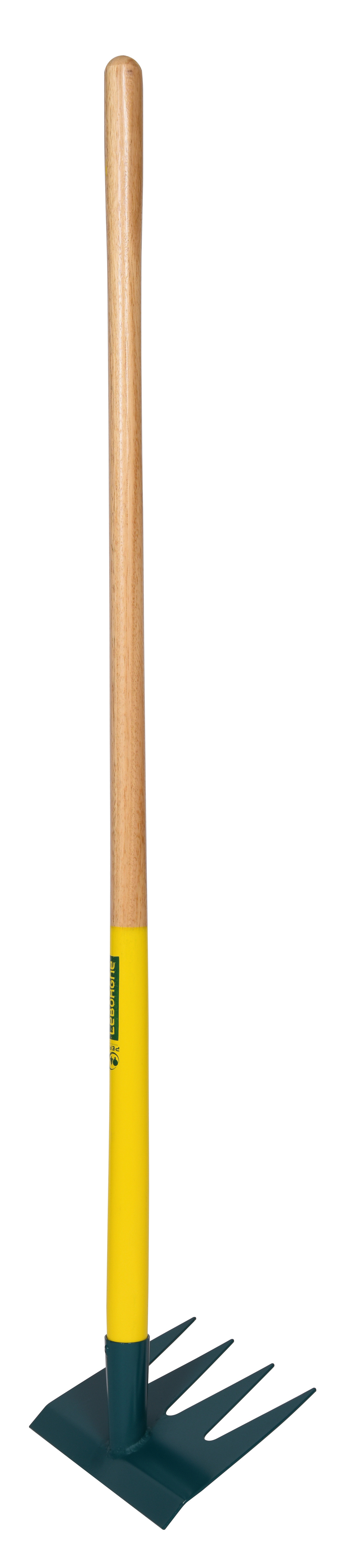 Batipro garden rake, 100% PEFC certified wooden 130 cm handle