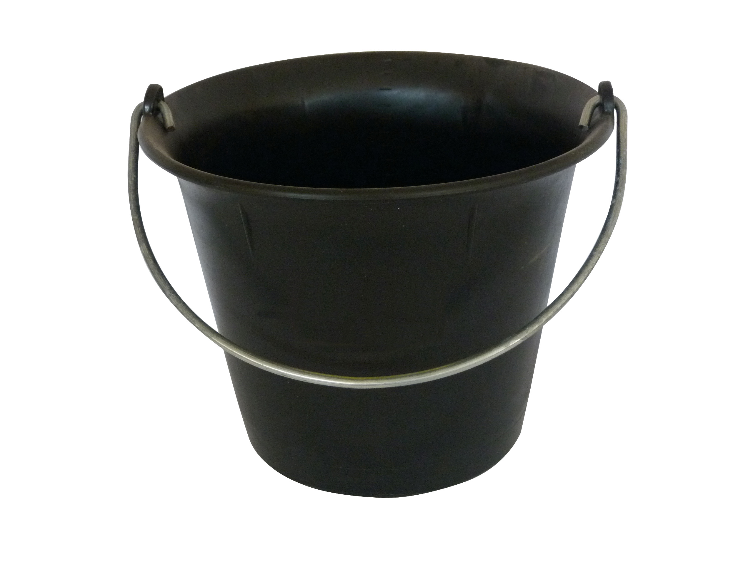 GĂLEATĂ CONSTRUCTOR DIN PVC NEGRU, CU MÂNER