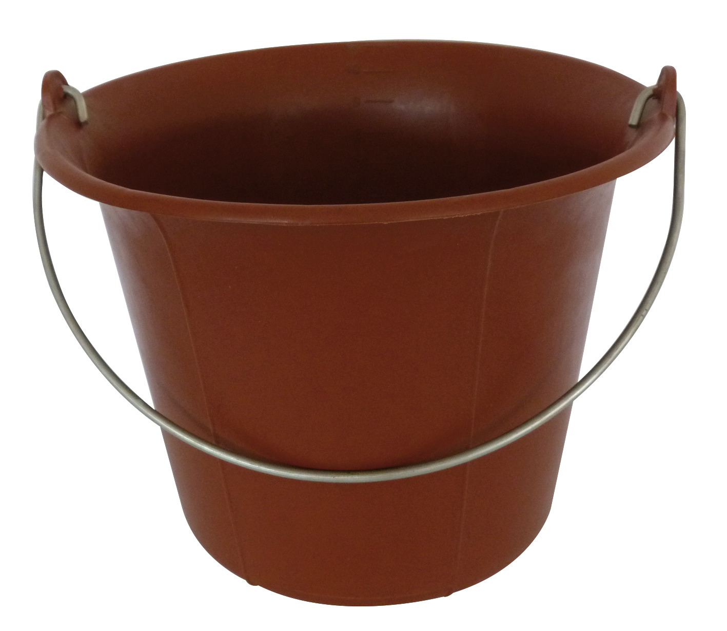 RED PLASTIC MASON BUCKET 11L