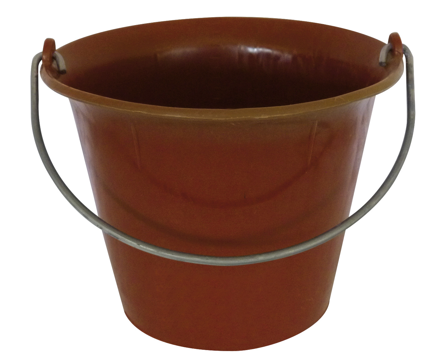 Galeti constructor din PVC rosu, cu maner
