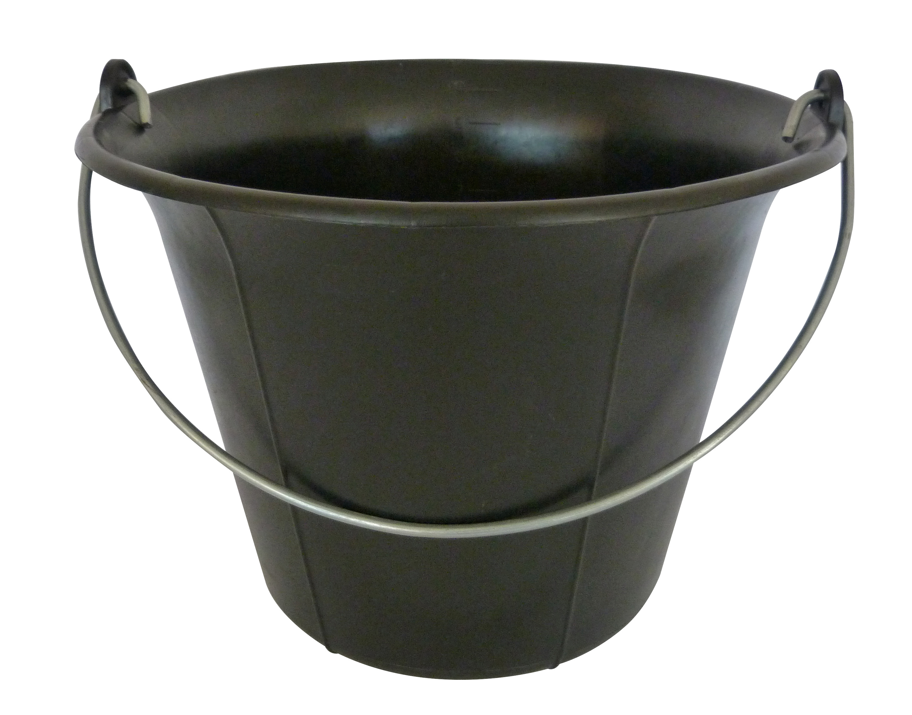 GĂLEATĂ CONSTRUCTOR DIN PVC NEGRU, CU MÂNER