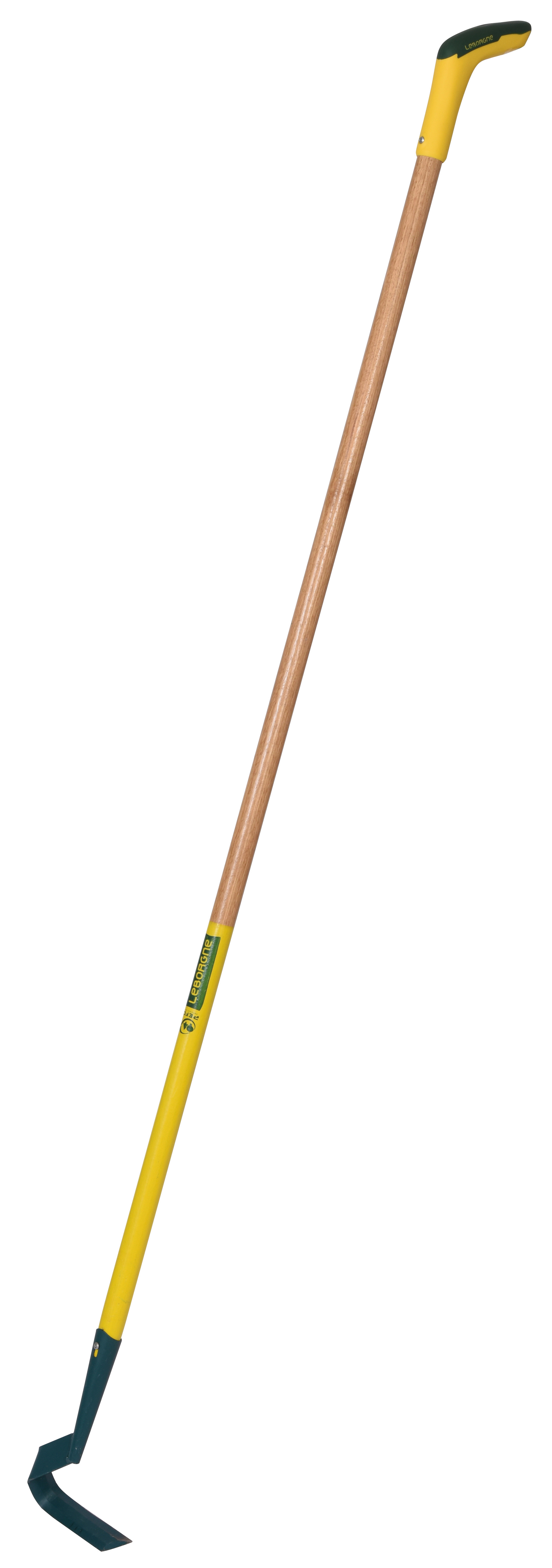 NaturOvert V-blade hoe, 100% PEFC certified wooden 150 cm handle + ergonomic handle