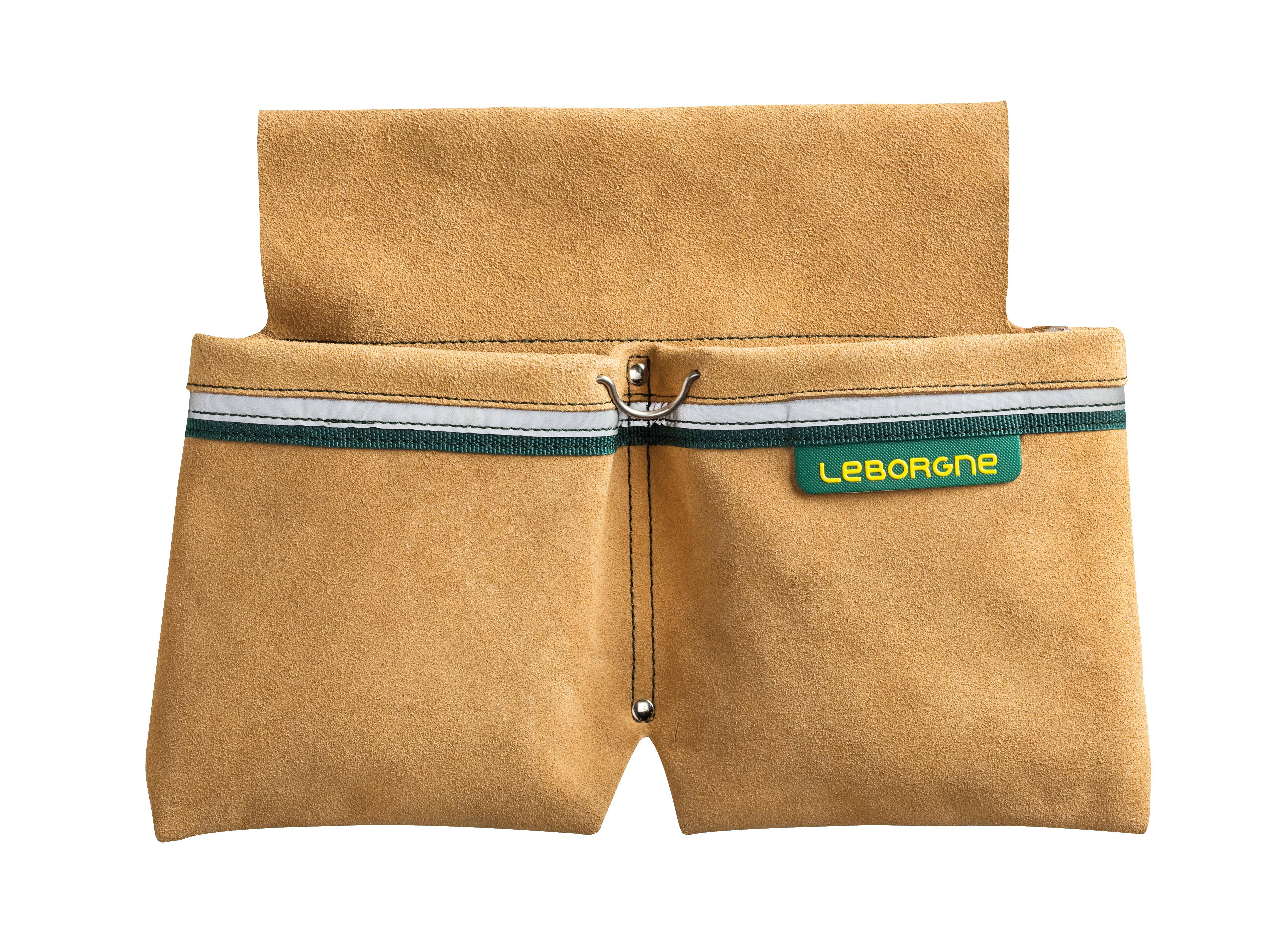 Batipro mason's double pouch with pliers holder and reflective strip