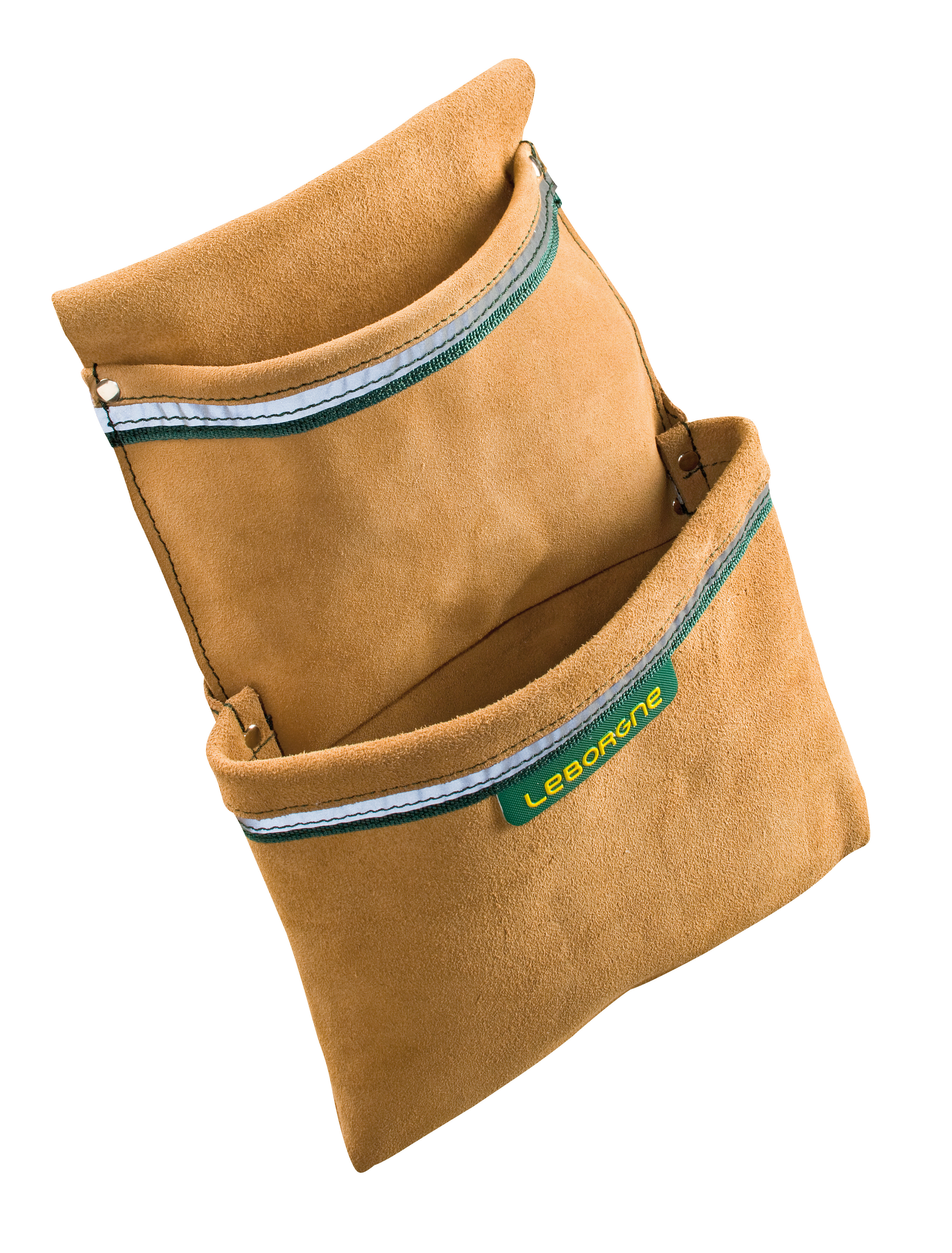 Buzunar dublu pentru dulgher cu banda reflectorizanta, batipro