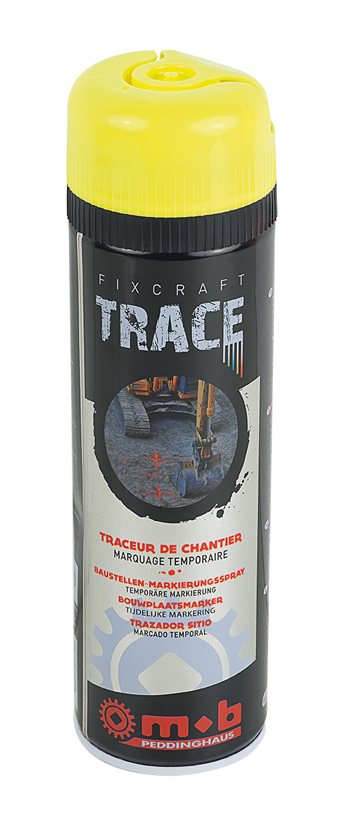 YELLOW TRACE SITE MARKER
