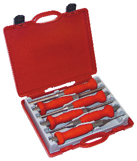 Set 6 dornuri cu maner PVC
