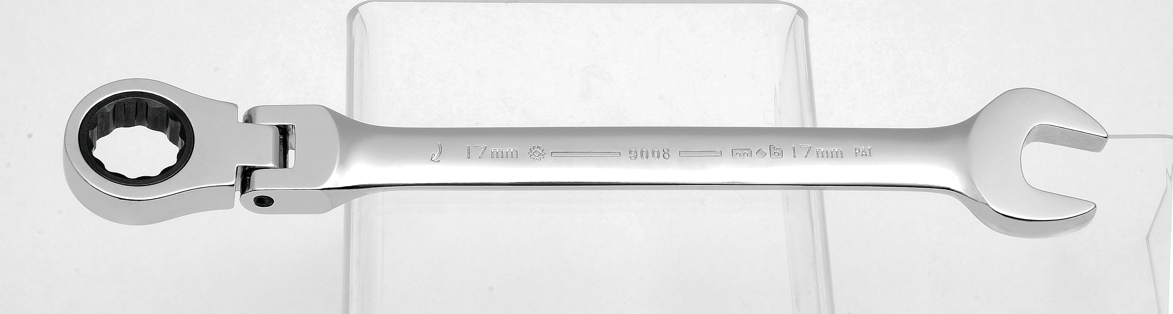 COMBINATION RATCHETING WRENCHES, HINGED