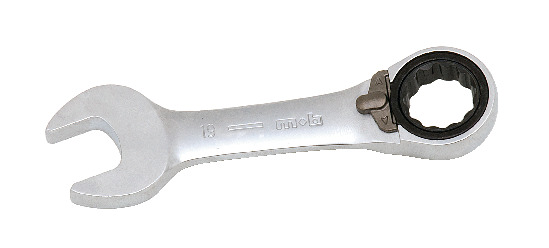 Cheie combinata scurta cu clichet reversibil