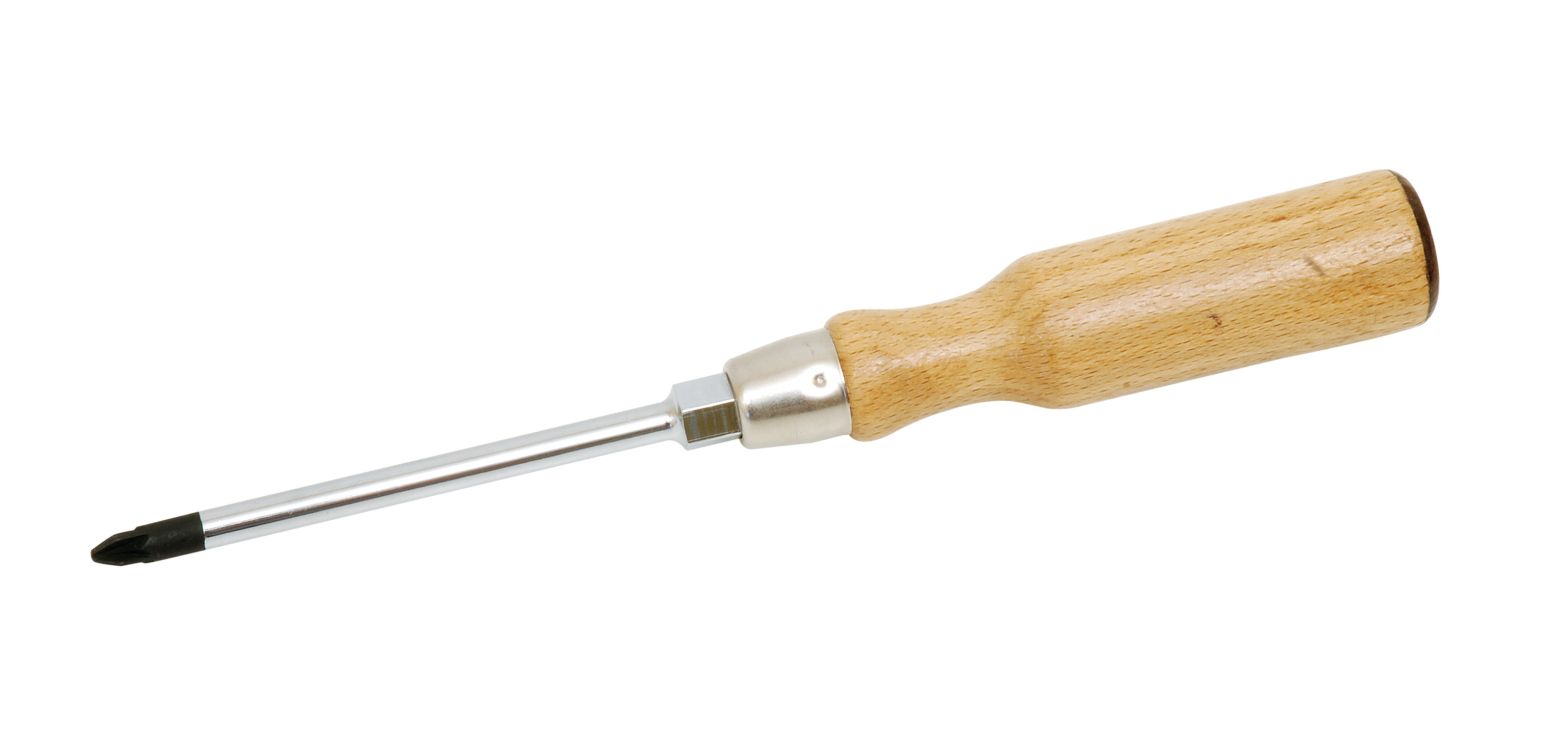 WOOD-HANDLED SCREWDRIVER FOR POZIDRIV® SCREWS