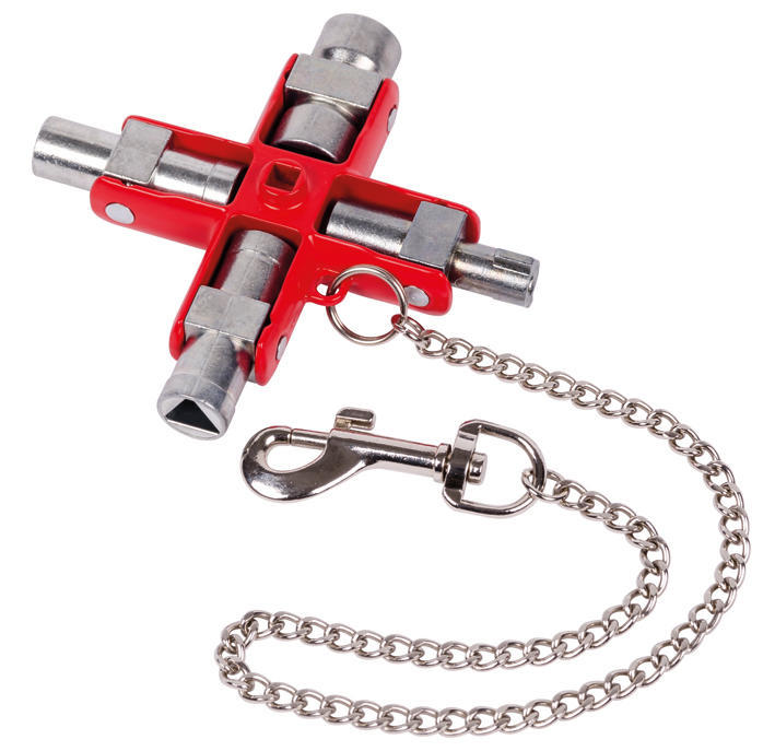 UNIVERSAL KEY FOR ELECTRICAL CABINETS