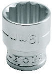 Cap cheie tubulara cu dublu hexagon 3/8 - DH