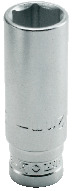 6-POINT SOCKET, 1/4''