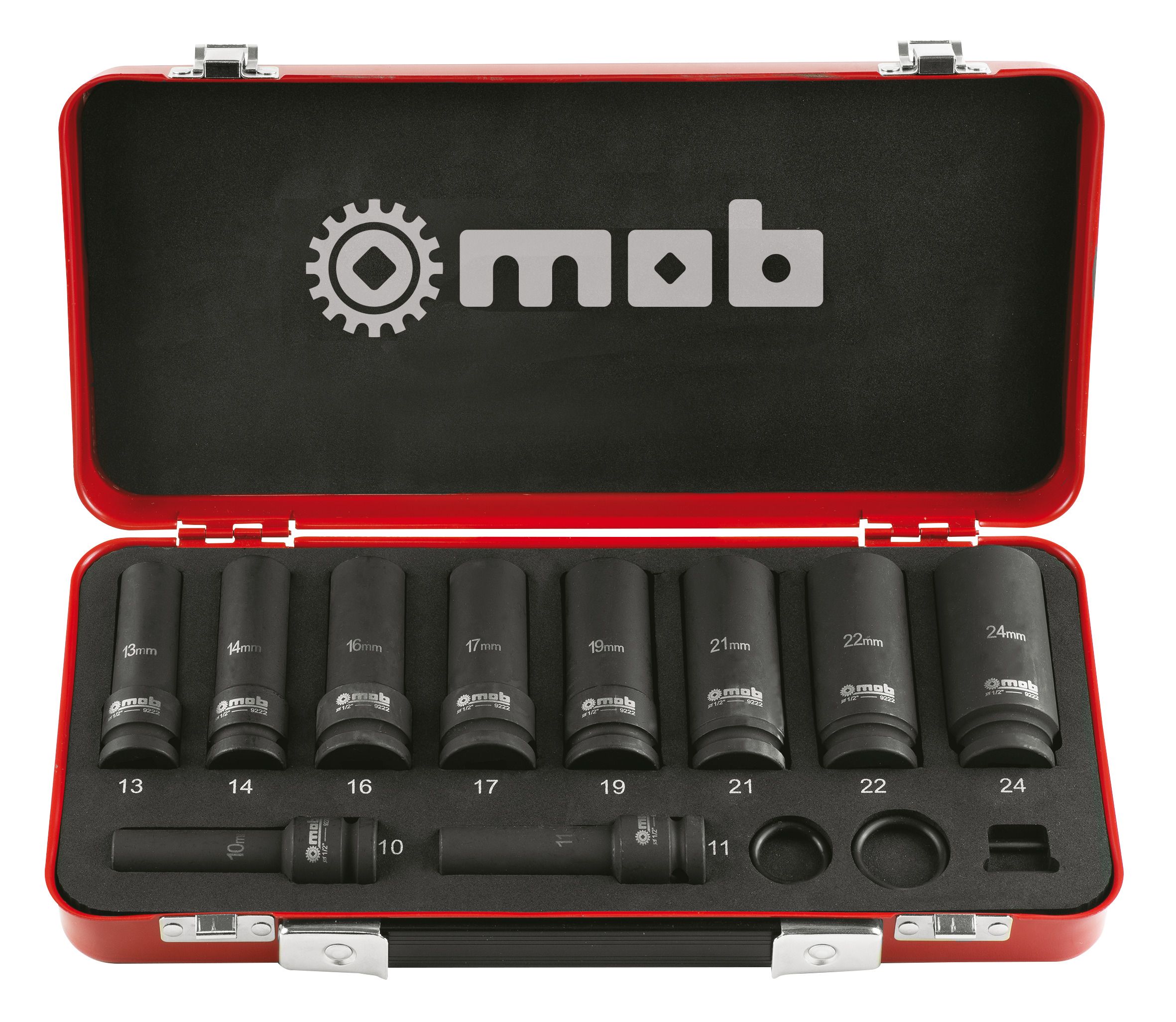 SET 10 CAPETE IMPACT LUNGI 1/2" + ACCESORII  - NOU 2021