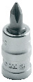 PHILLIPS TYPE SCREWDRIVER SOCKET 1/4''