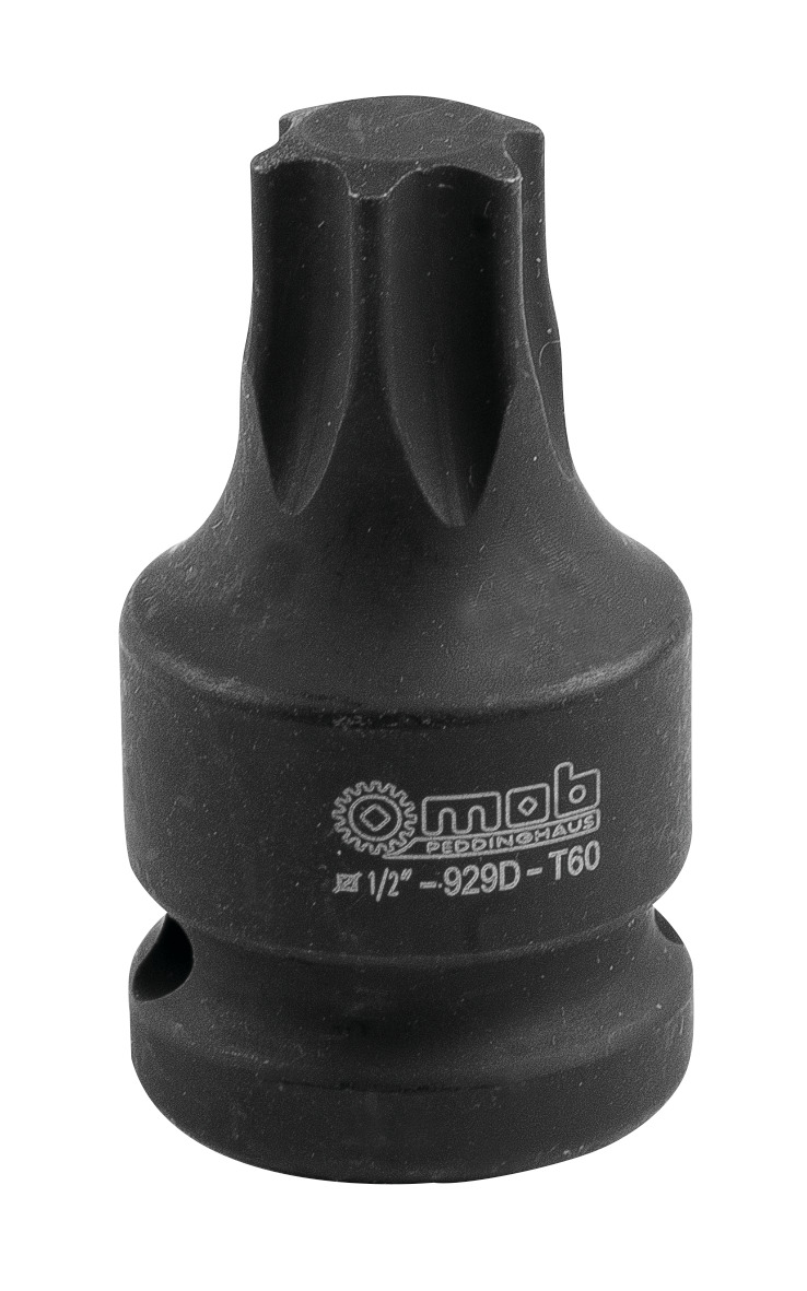 Capete chei tubulare de impact cu bit locas Torx 1/2