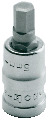 HEX SCREWDRIVER SOCKET 1/4''