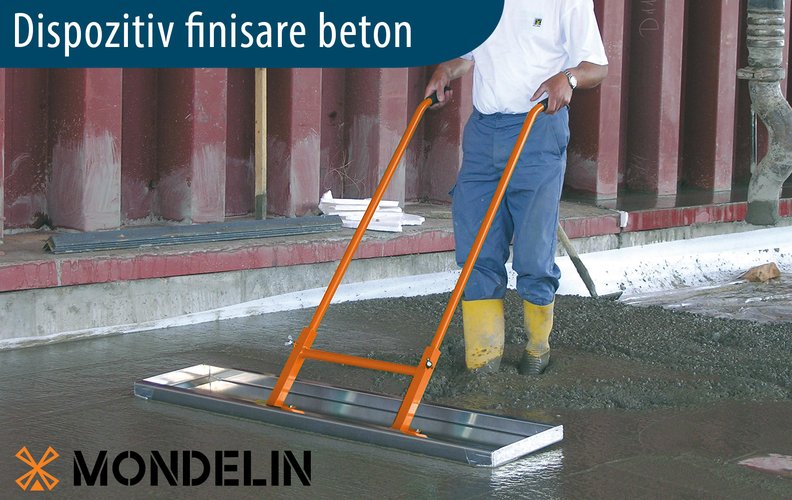 Dispozitiv finisare beton