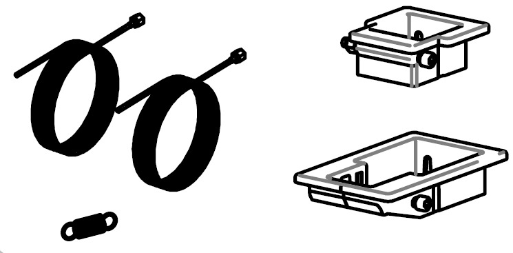 SET DE ÎNLOCUIRE A 2 CABLURI PENTRU LEVPANO® CU CAPAC LA CAPĂT