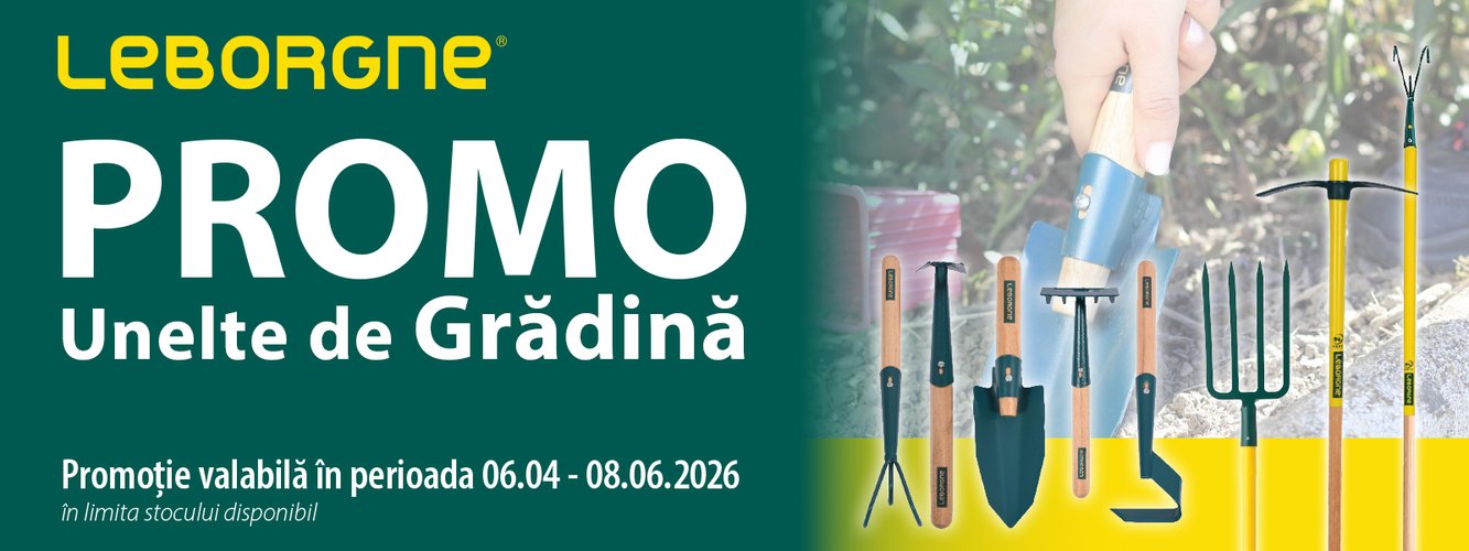 Promotional card big promo unelte de gradina 2026 B2B