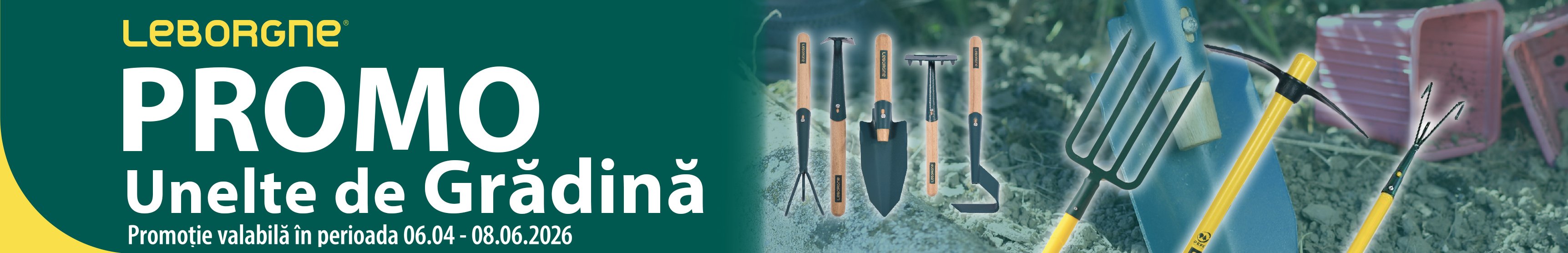 Oferta Promo Unelte de gradina 2026 B2B