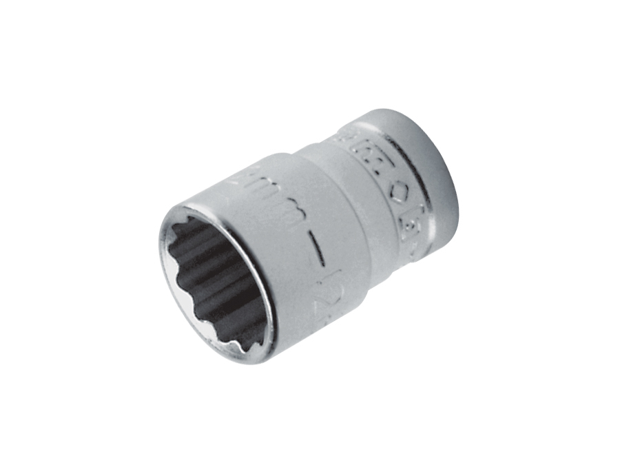 Cap cheie tubulara cu dublu hexagon 1/4 - DH mm