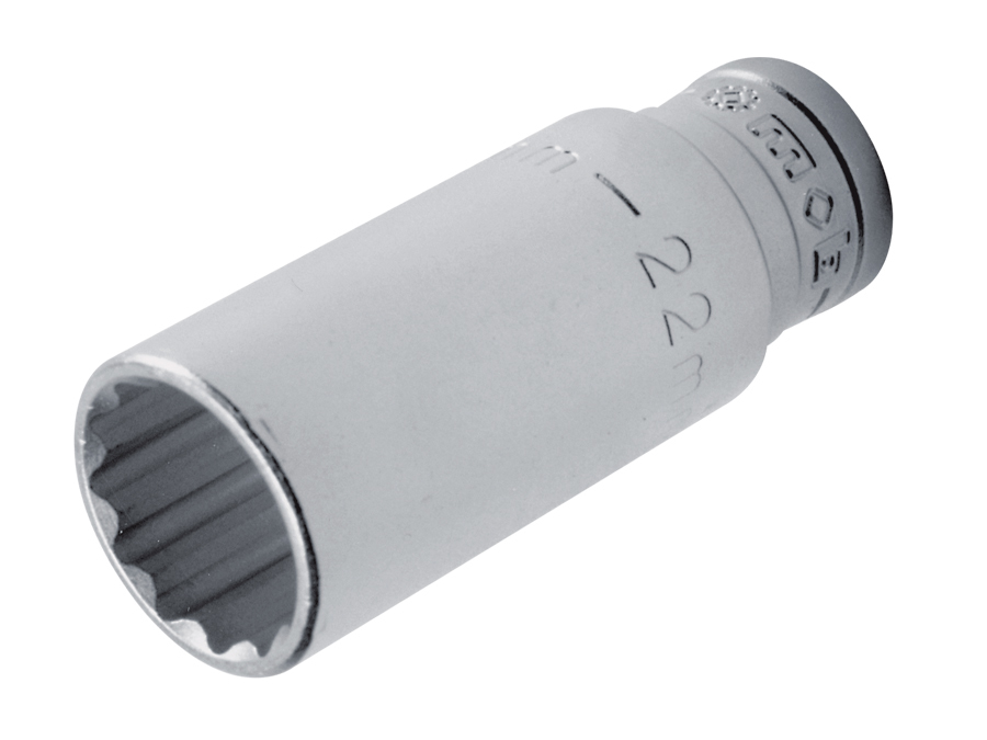 CAP CHEIE TUBULARA LUNGA CU DUBLU HEXAGON 1/2” - DH