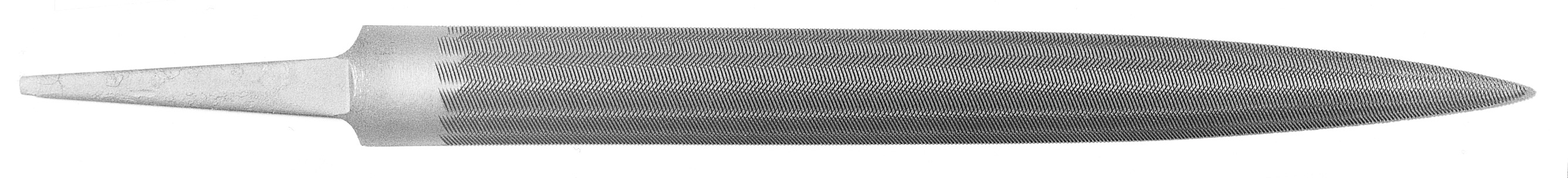 Pila semirotunda ascutita