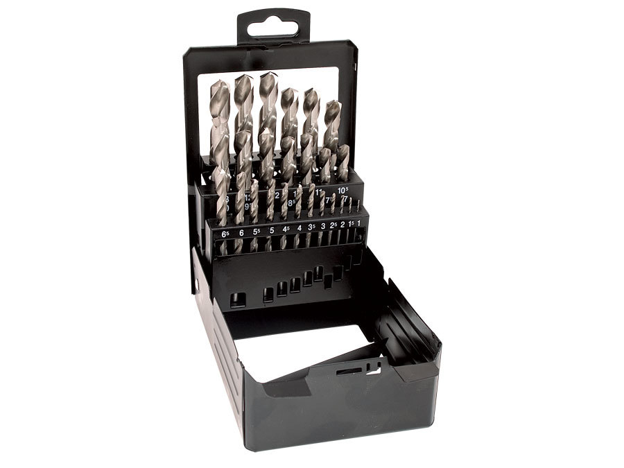 Set de 25 burghie pentru metal