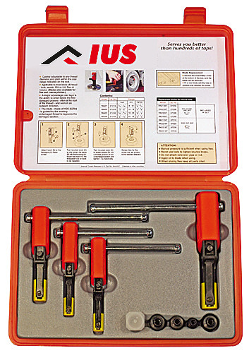 Set dispozitive pentru reparat filete interior IUS1008