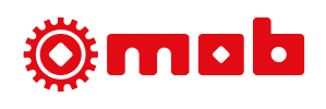 Logo Mob, o roată roșie